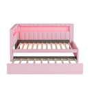Upholstered Platform Bed With USB Ports And LED Belt by HouseOfZazla