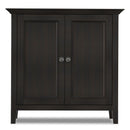 Amherst - 2 Door Storage Cabinet & Adjustable Shelving - Brown by HouseOfZazla