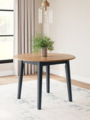 Gesthaven - Round Dining Room Drop Leaf Table by Unique Piece Furniture