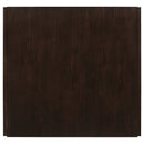 Kelso Rectangular 52-inch Extension Dining Table Cappuccino