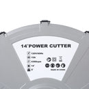 Portable Electric Corded Circular Concrete Saw 14" Wet / Dry Cutter 2600W Green Steel With Water Line & Guide Roller - Green