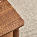 Modern 2 Tier Coffee Table With Open Storage Shelf For Living Room by HouseOfZazla