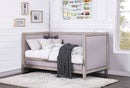 Charlton - Twin Daybed - Beige / Weathered Oak by HouseOfZazla