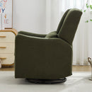 Wide Wingback Swivel Glider Rocker Recliner Chair by HouseOfZazla