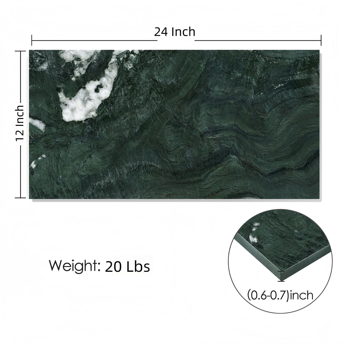 Natural Marble Polished Tile For Wall And Floor (Set of 4), photo 40 of 40