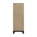 6 Drawer Chest With Smooth Glides - Brown by HouseOfZazla