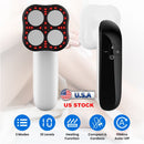 Body Shaping Machine Cordless Cellulite Massager Skin Tightening Device with 3 Modes 10 Levels Heating Function 15Mins Auto-off for Belly Waist Butt A