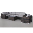 Stylish Sofa Seating Group With Cushions Perfect For Outdoor Gatherings by HouseOfZazla