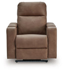 Lorrenton - Glider Power Recliner With Audio System - Caramel by Unique Piece Furniture