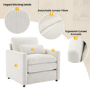 Cozy Upholstered Cushion Armchair For Living Room by Unique Piece Furniture