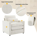 Cozy Upholstered Cushion Armchair For Living Room by Unique Piece Furniture