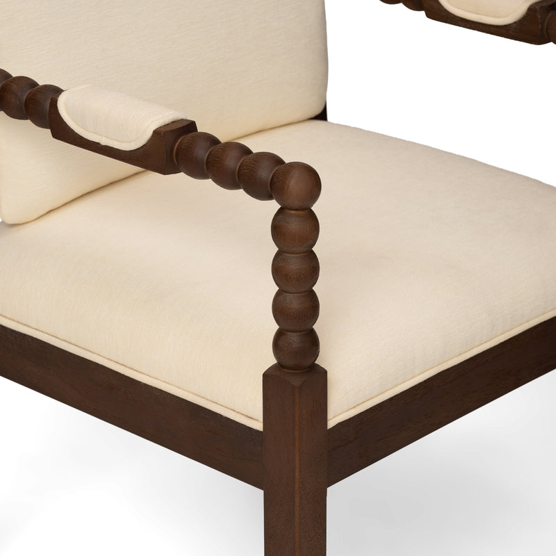 Set of 2 Rubber Wood Dining Chairs, photo 9 of 10