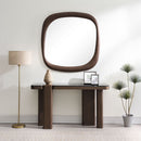 Dana - Accent Mirror - Dark Walnut by Unique Piece Furniture