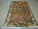 4' X 6' Antique 1920 Handmade Turkish Wool Rug Veg Dye Nice