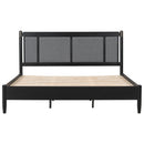 Solid Wood King Bed, Heavy Duty Support Without a Box Spring