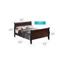 Louis Phillipe - Panel Sleigh Bed by HouseOfZazla