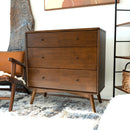 Caroline - Dresser 3 Drawer - Brown / Wood by HouseOfZazla
