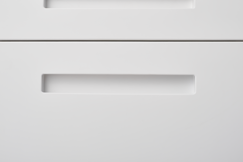 3 Drawer Mobile File Cabinet Under Desk Office,Simple Style Versatile Storage Cabinet for Legal/Letter/A4 Files, 5 Wheel Design Anti-Tilting Cold Rolled Steel Waterproof Moisture-Proof Black