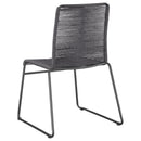 Jerome - Stackable Side Chair (Set of 2) - Charcoal by HouseOfZazla