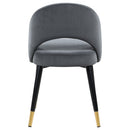 Arched Back Dining Chairs (Set of 2)