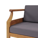 Aston 4 Piece Sofa Set - Dark Gray by HouseOfZazla