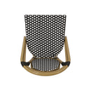 Outdoor PE Rattan and Aluminum French Bistro Chair, Set of 2 by HouseOfZazla