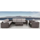Stylish Rattan Wicker Person Seating Group With Premium Sunbrella Cushions Perfect For Outdoor Entertaining by HouseOfZazla