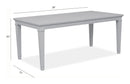 Charleston - Rectangular Dining Table