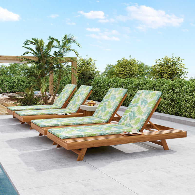 Lounge Chaise Set with Water-Resistant Cushions, photo 8 of 10