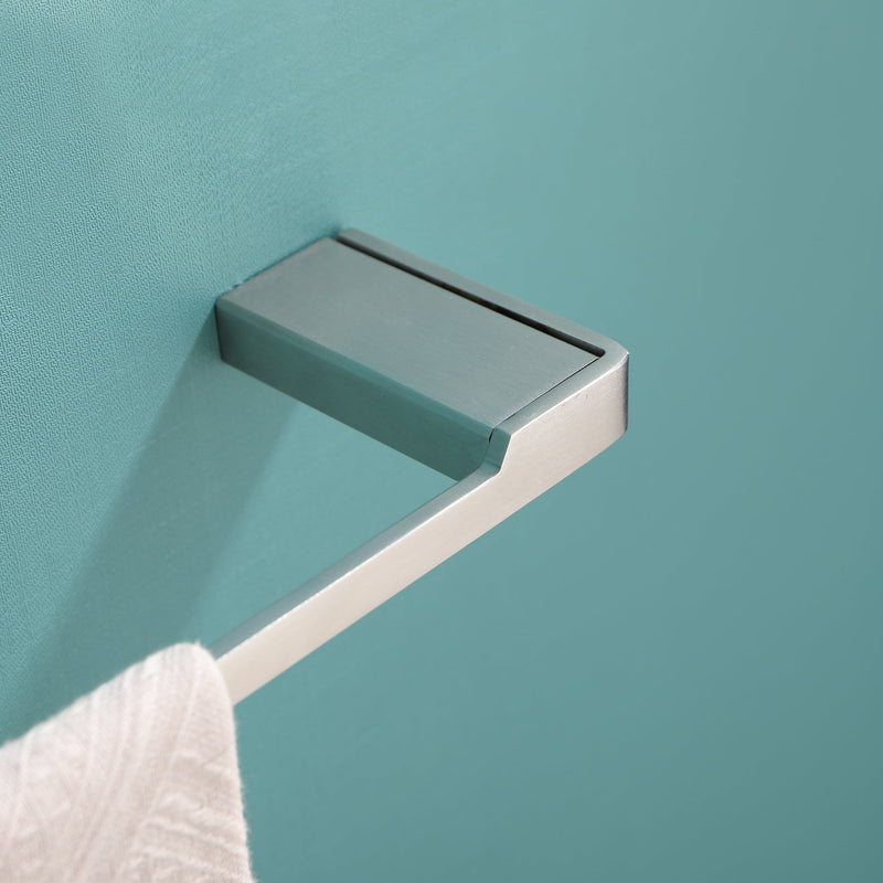 4 Piece Stainless Steel Bathroom Towel Rack Set Wall Mount Bathroom Accessories