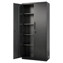 Metal Storage Cabinet, 68.9 in Lockable Steel Garage Cabinet by HouseOfZazla