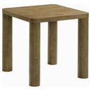 Castlewood 2-piece Cocktail Coffee Table Set Brown Oak