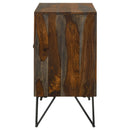 Komomo - 1 Adjustable Shelf Accent Cabinet - Gray by HouseOfZazla