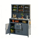 TOPMAX Large Fir Wood Potting Bench