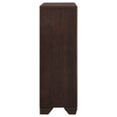 Hadfield - 5 Drawer Chest In Rich - Dark Brown