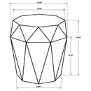 Pringle - Octagonal Side Table by HouseOfZazla