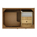 James Martin Laurent 36" Dual Mount Single Bathroom Vanity, Honey Oak