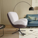 360° Swivel Office Chair, No Wheels by HouseOfZazla
