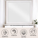 Katia - Weathered Mirror - White