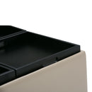 Avalon - Square Coffee Table, Storage Ottoman by HouseOfZazla