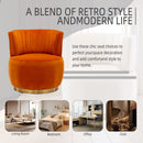 360 Degree Swivel Cuddle Barrel Accent Sofa Chair by Unique Piece Furniture