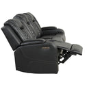 Benz - Power Reclining Sofa With LED Lighting