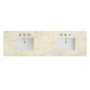 James Martin 72" Double Vanity Top