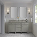 James Martin Brittany 60" Double Bathroom Vanity, Urban Gray