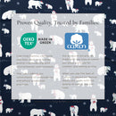 Turkish Cotton Christmas Flannel Sheet Set - Whittaker Collection by Great Bay Home