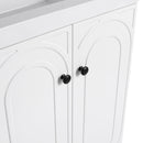 Modern Freestanding Bathroom Vanity With Soft Close Cabinet Doors by HouseOfZazla
