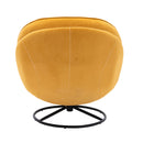 Accent chair TV Chair Living room Chair with Ottoman-Yellow