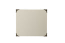 White Finish Accent Table