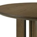 Crispin - Round Counter Height Dining Table - Brown by HouseOfZazla