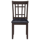 Lavon 5-piece Oval Extension Leaf Dining Set Espresso